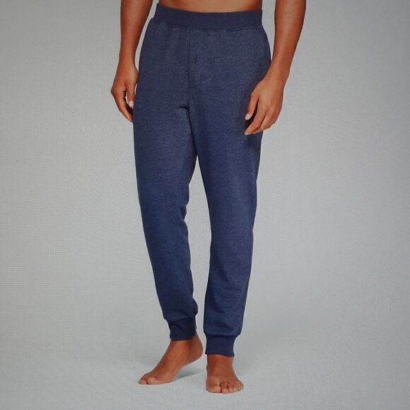 New Goodfellow & Co Mens Jogger Pajama Pants Xavier Blue XL New With Tags - Picture 3 of 3